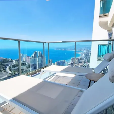 Skyline 31 Terraza Privada Con Vistas Al Mar Apartment Benidorm Exterior photo