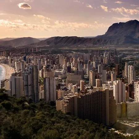 Skyline 31 Terraza Privada Con Vistas Al Mar Apartment Benidorm Exterior photo